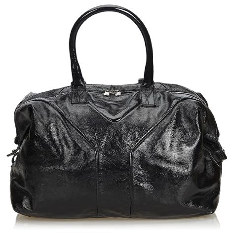 Yves Saint Laurent Leather Easy Boston Bag 